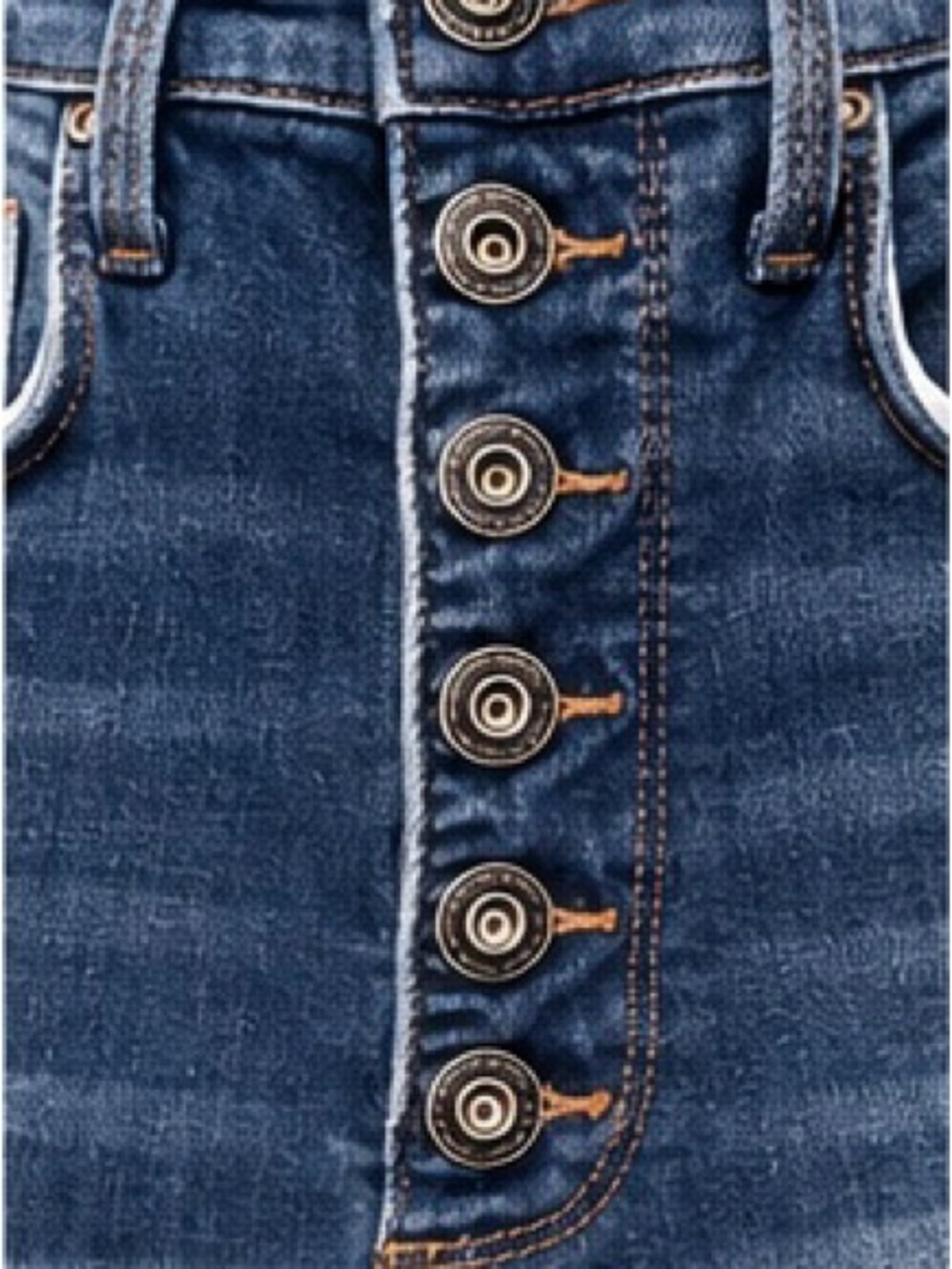 Whetherly High Rise Button Fly Cropped Jeans | Size 27 - Picture 6 of 9